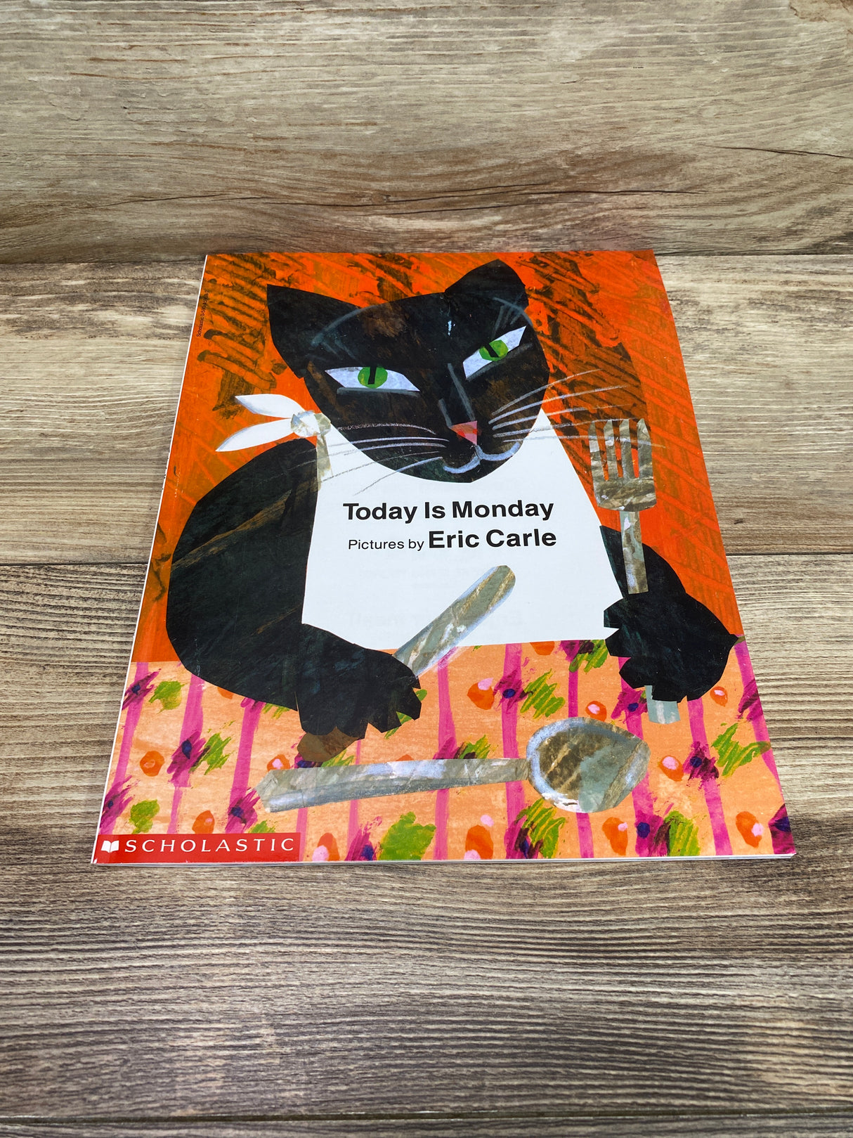 Today is Monday Paperback Eric Carle Book