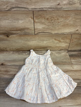Carter's Striped Dress White sz 2T