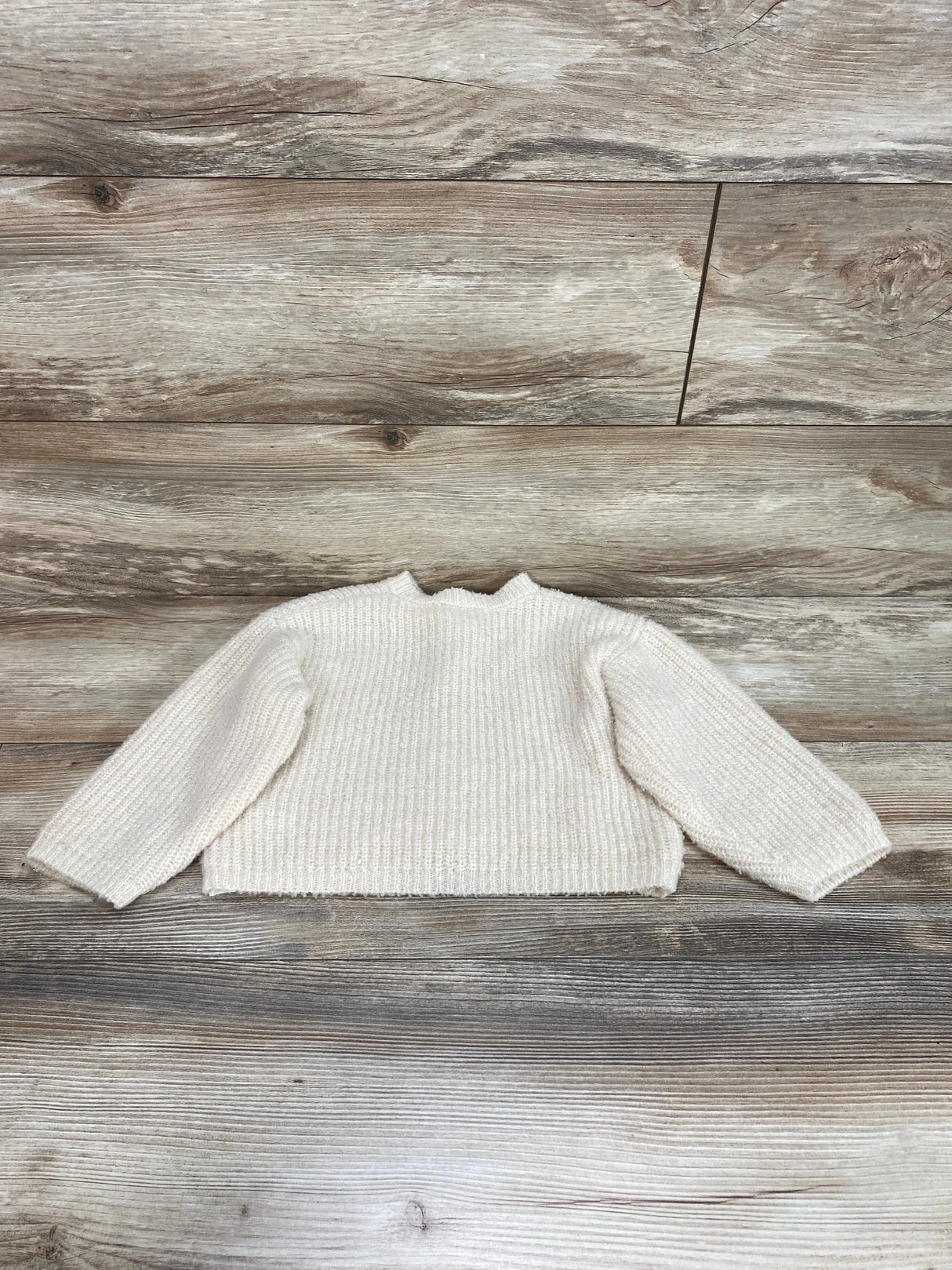 Zara Knit Ivory Cardigan sz 18-24m