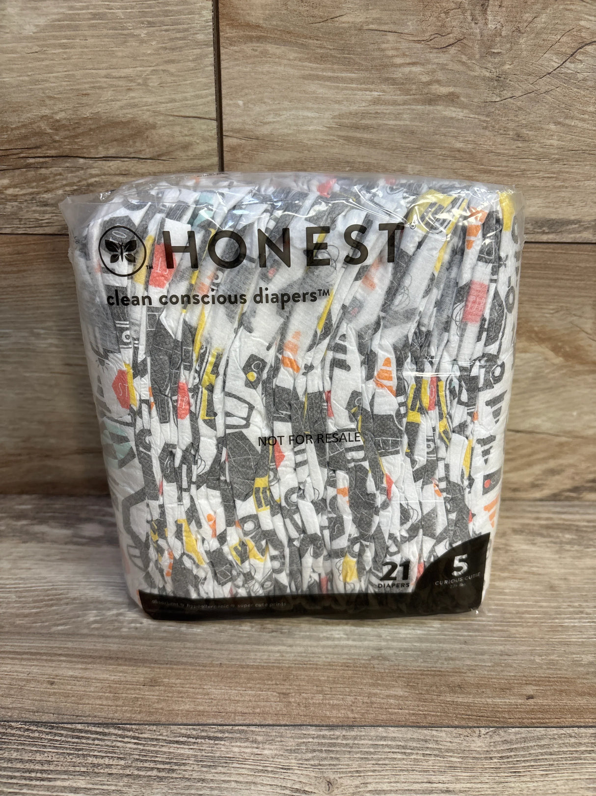 The Honest Company Disposable Diapers Size 5 sz 21ct.