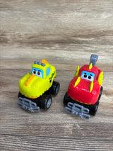 Kid Galaxy Dinosaur Toy Trucks 2pk