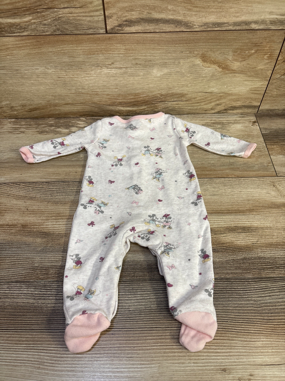 Disney Baby Mickey & Minnie Sleeper Pink sz 0-3m