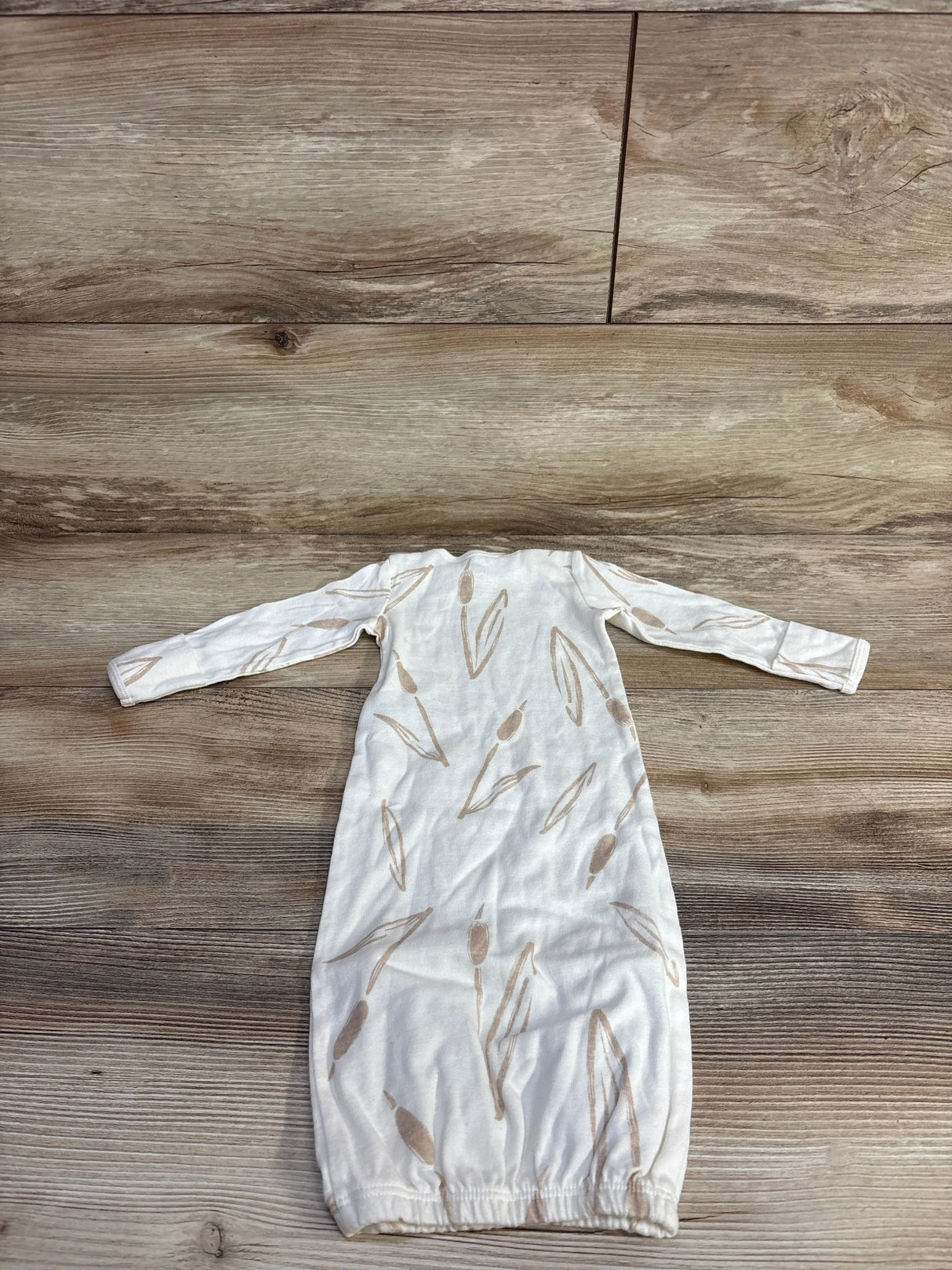 Carter's Sleeper Gown White sz Newborn