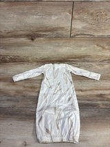 Carter's Sleeper Gown White sz Newborn