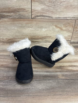 Frontwalk Plush Collar Snow Boots Black sz 5c