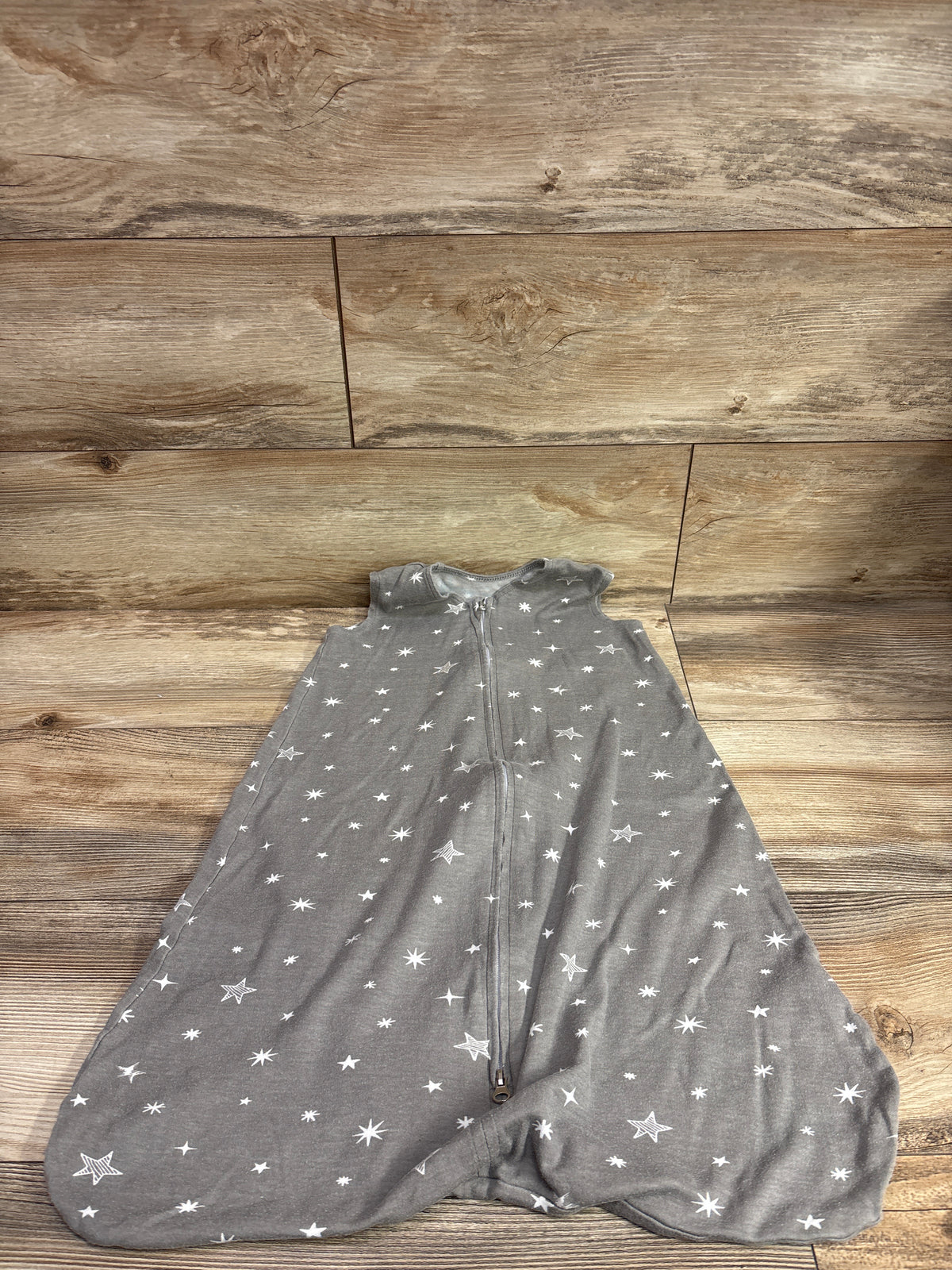 Bublo Baby Star Print Sleep Sack Grey sz 6-12m