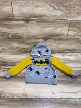 Batman Logo Hoodie Grey sz 4T