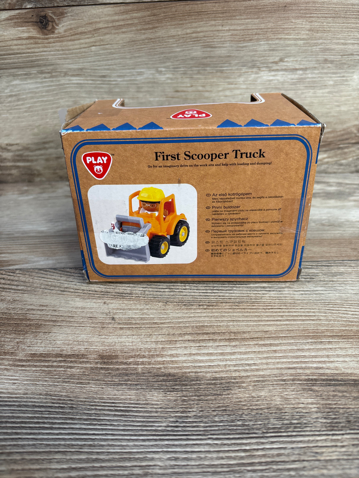 NEW Playgo Bio-Based Plastic First Scooper Truck, Orange