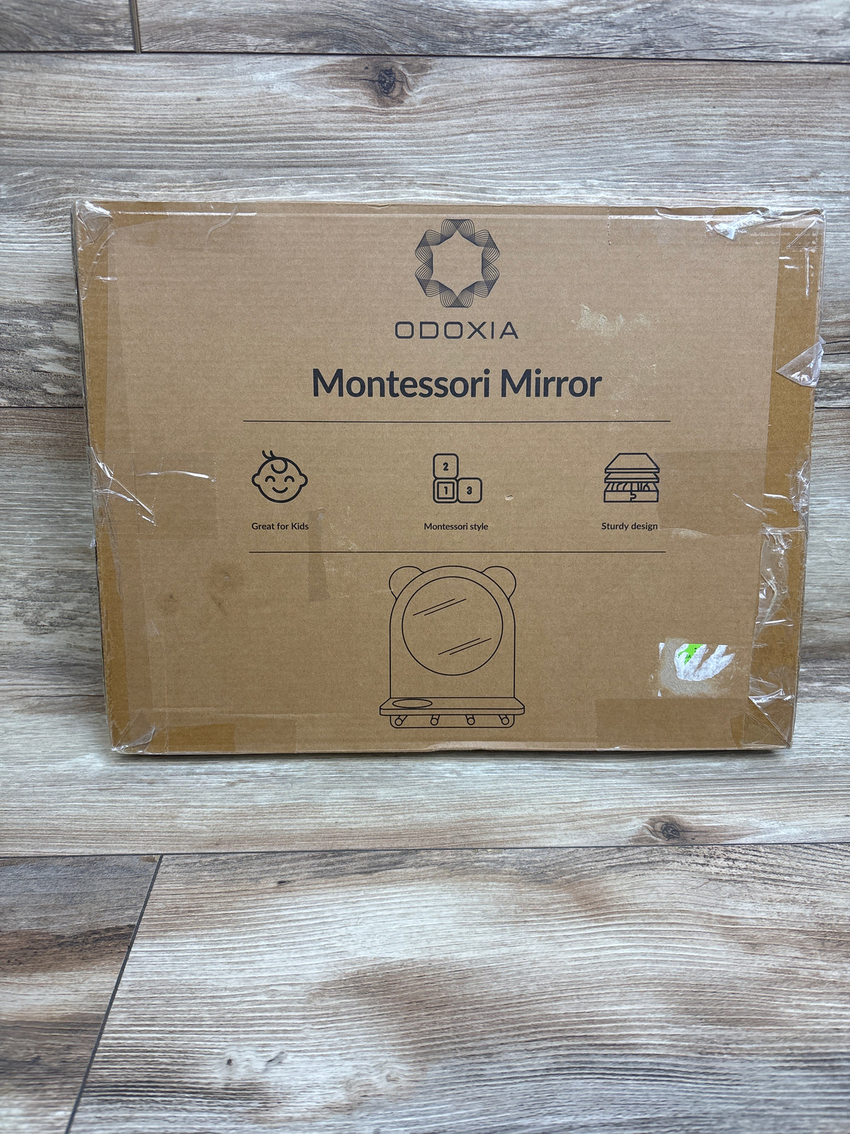 NEW ODOXIA Toddler Montessori Mirror Self Care Station