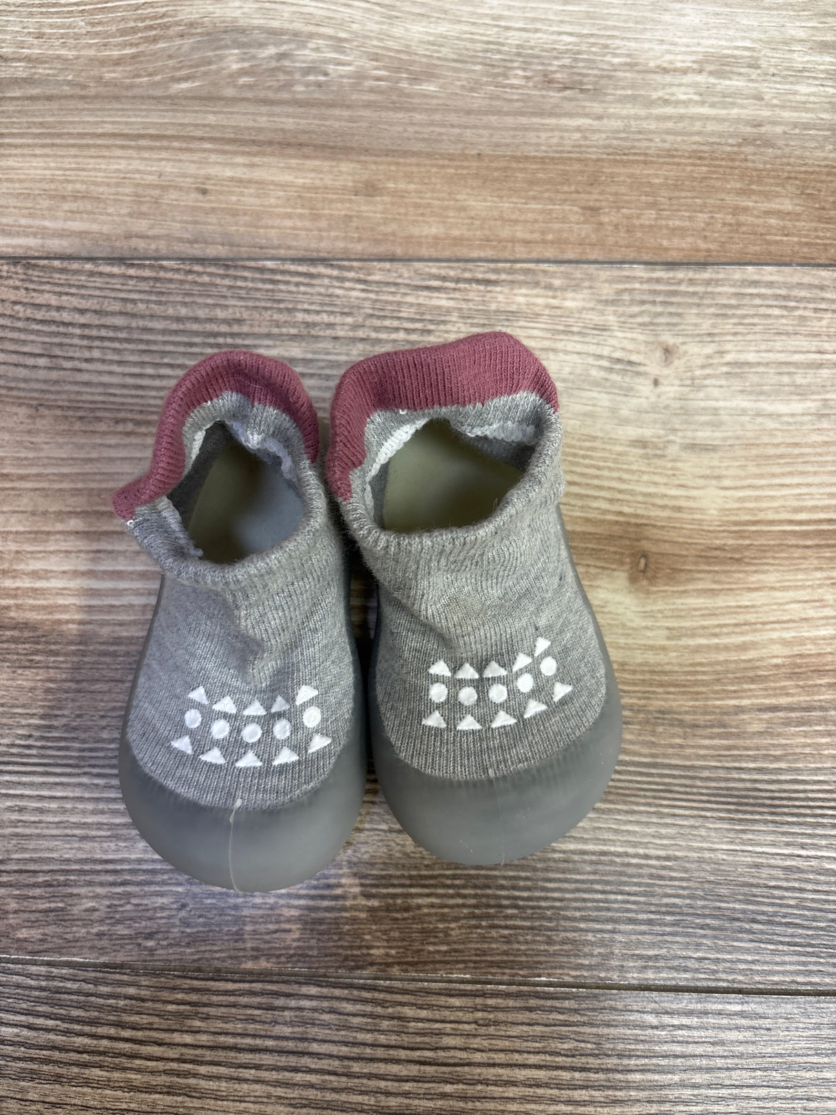 Bearbay Sock Shoes Grey sz 3/4c