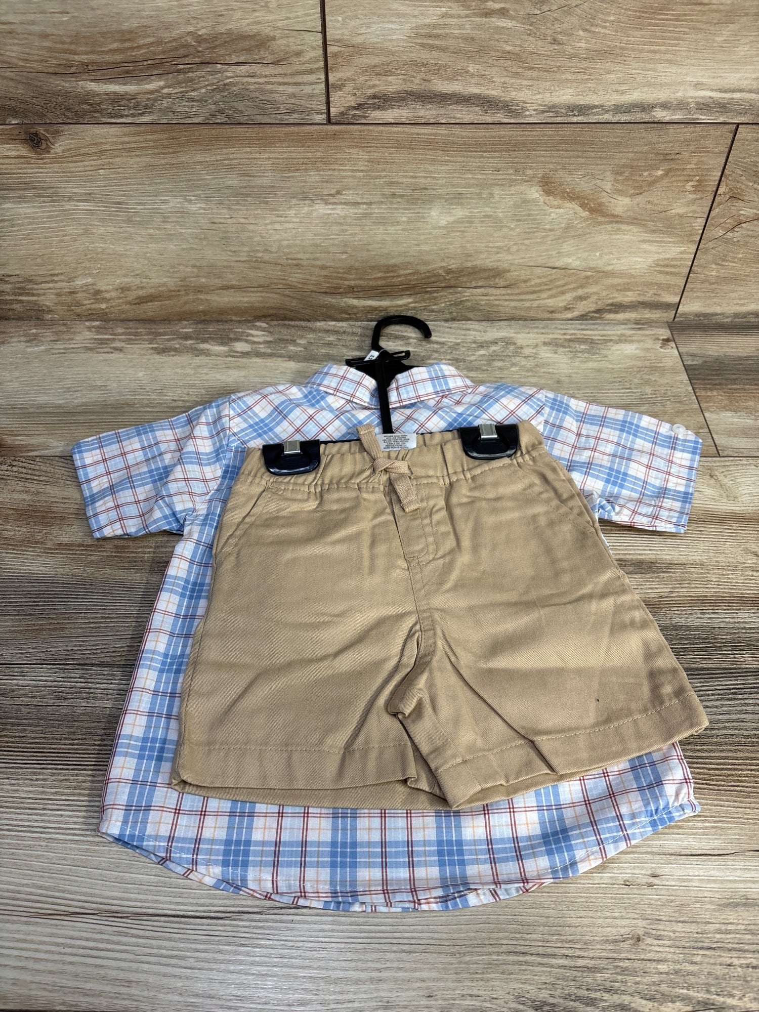 NEW Ben Sherman 2pc Button Up Shirt & Shots Set White sz 24m