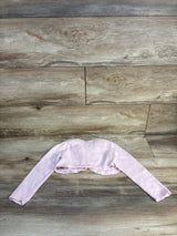 Janie & Jack The Rosette Cropped Cardigan Bunny Pink sz 3T