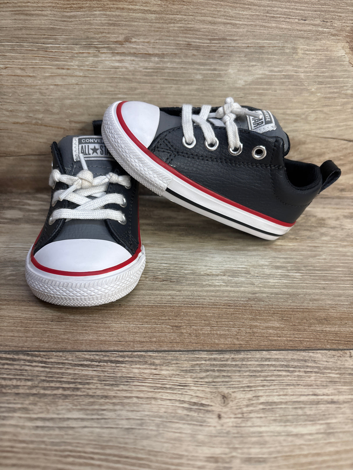 Converse CTAS Street Slip Almost Black/Mason sz 6c