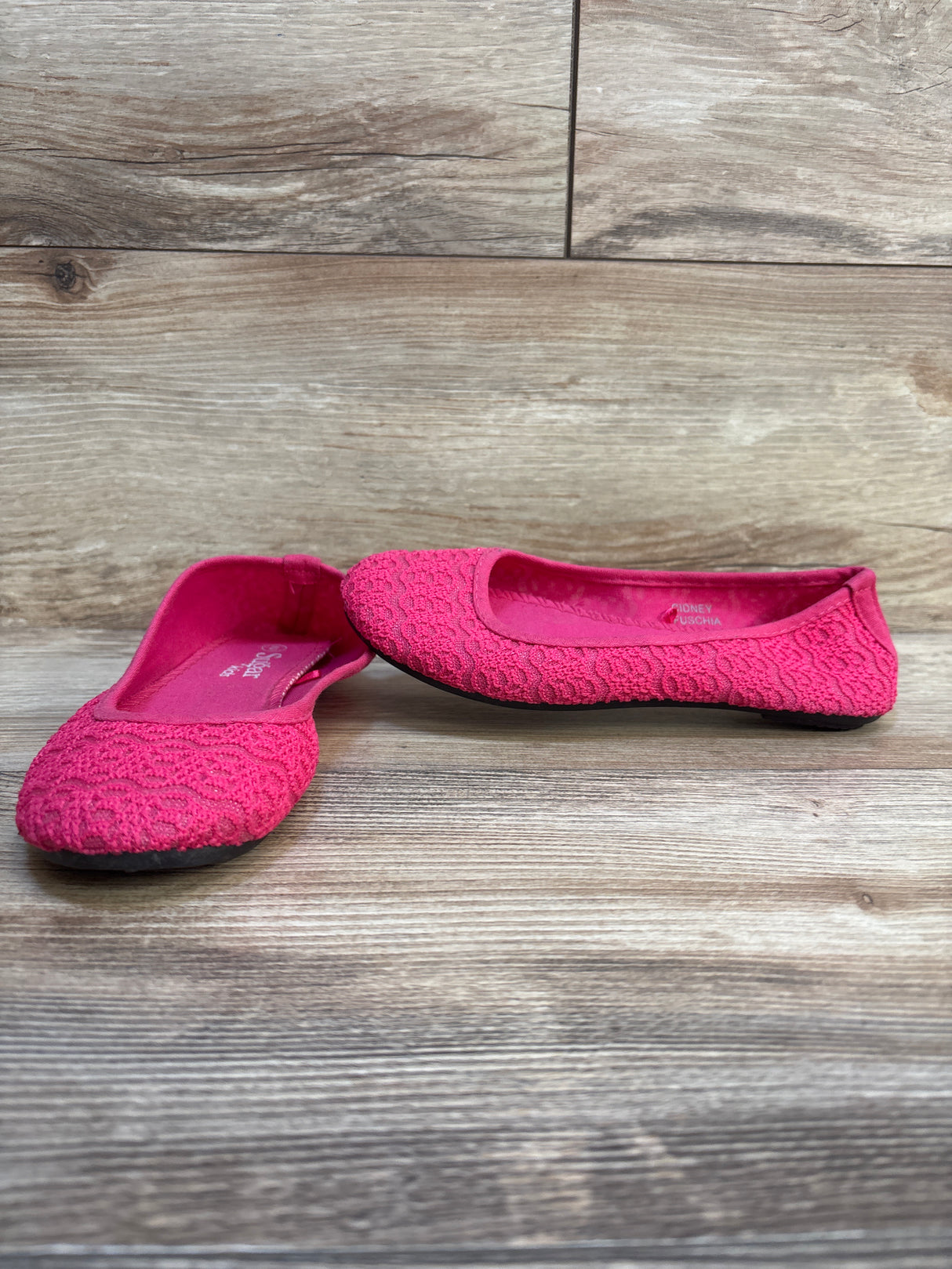 Sugar Kids Lace Flats Pink sz 2Y