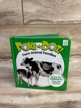Melissa & Doug Poke-a-Dot: Farm Animal Families Board Book
