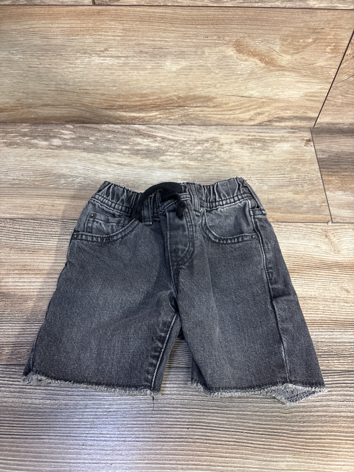 Baby Gap Denim Drawstring Shorts Grey sz 3T
