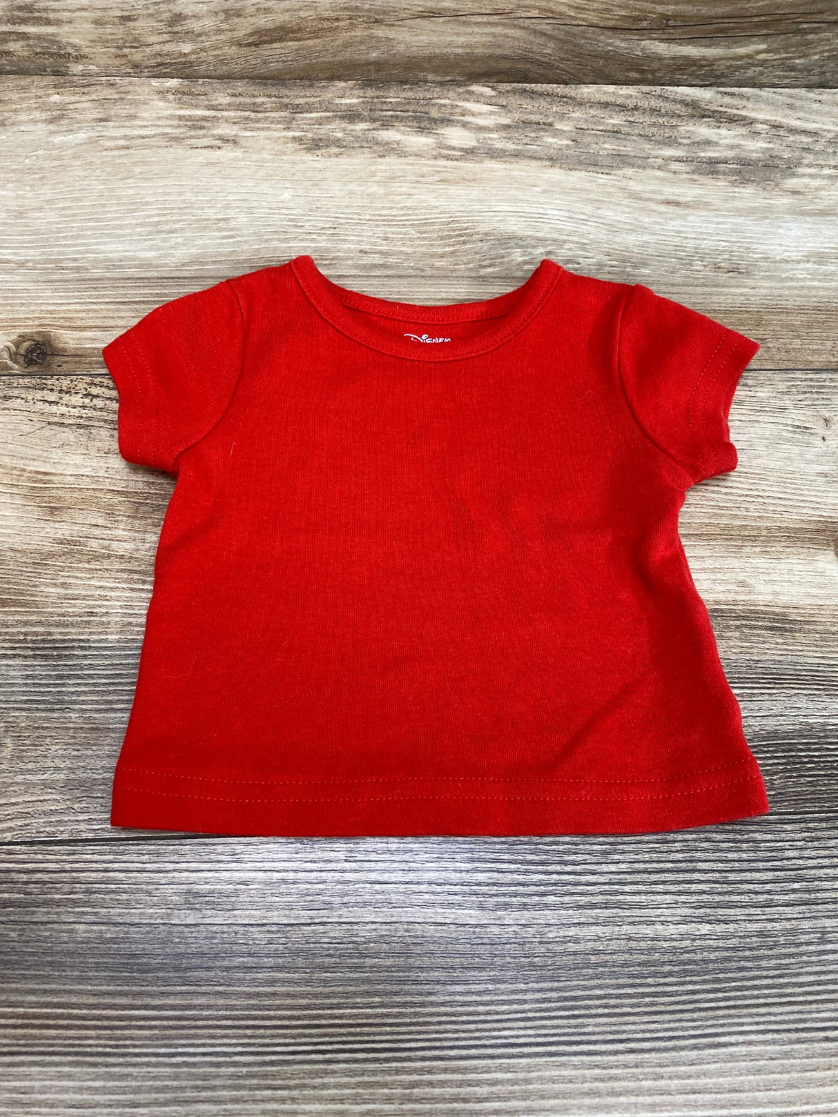 Disney Baby Solid Shirt Red sz 0-3m