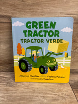 Green Tractor Tractor Verde Paperback Book