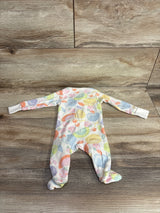 Member's Mark Fruit Print Sleeper Ivory sz Newborn