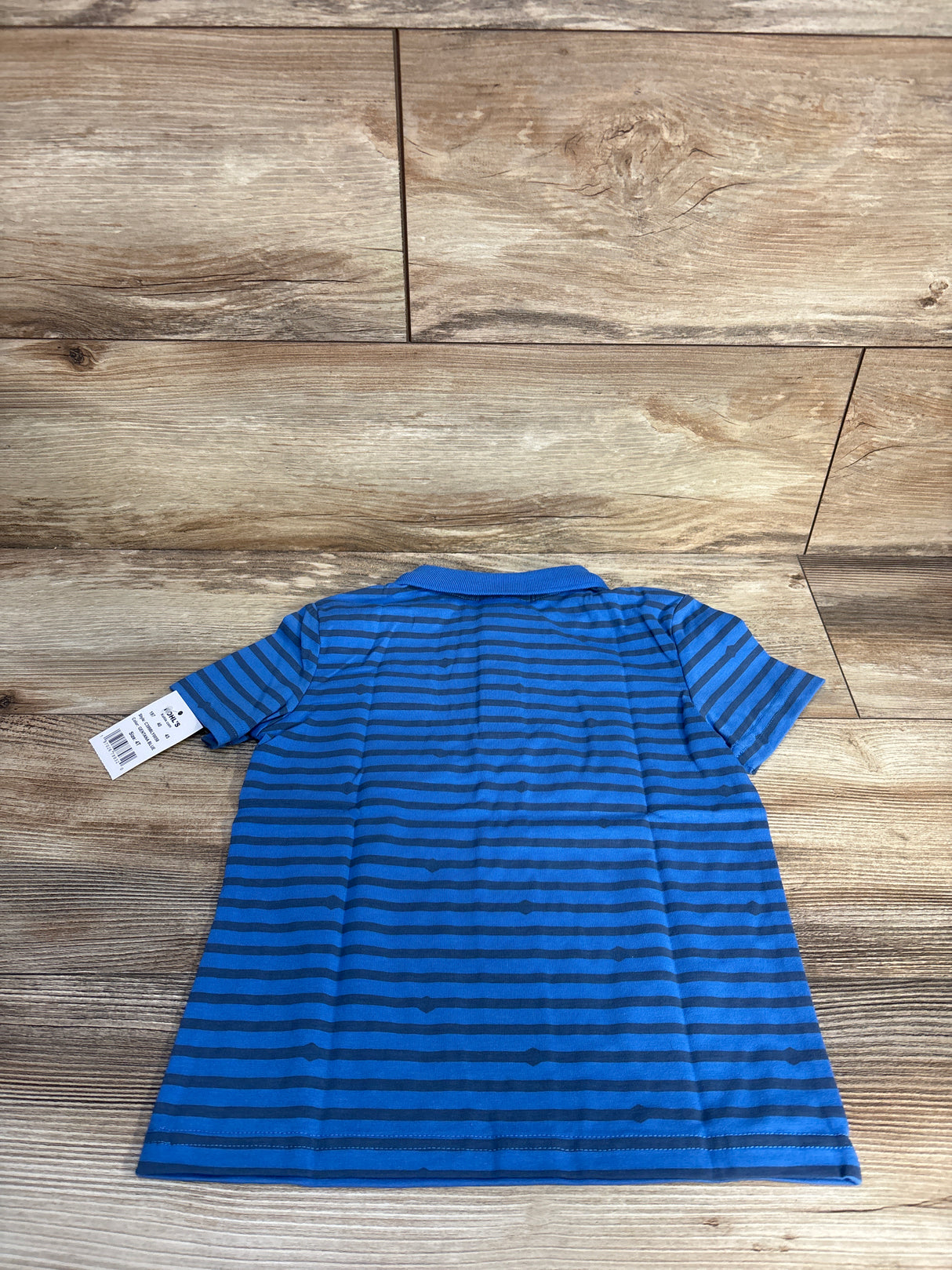 NEW Jumping Beans x Bluey Striped Polo Shirt Blue sz 4T