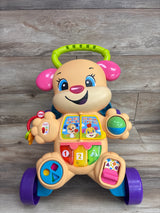Fisher Price Laugh and Learn Smart Stages Learn With Puppy Walker Pink