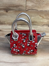 Disney Minnie Mouse Mini Handbag - Silver/Red