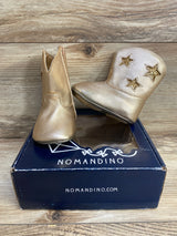 Nomandino Spark Gold Boots sz 1, 3-6m