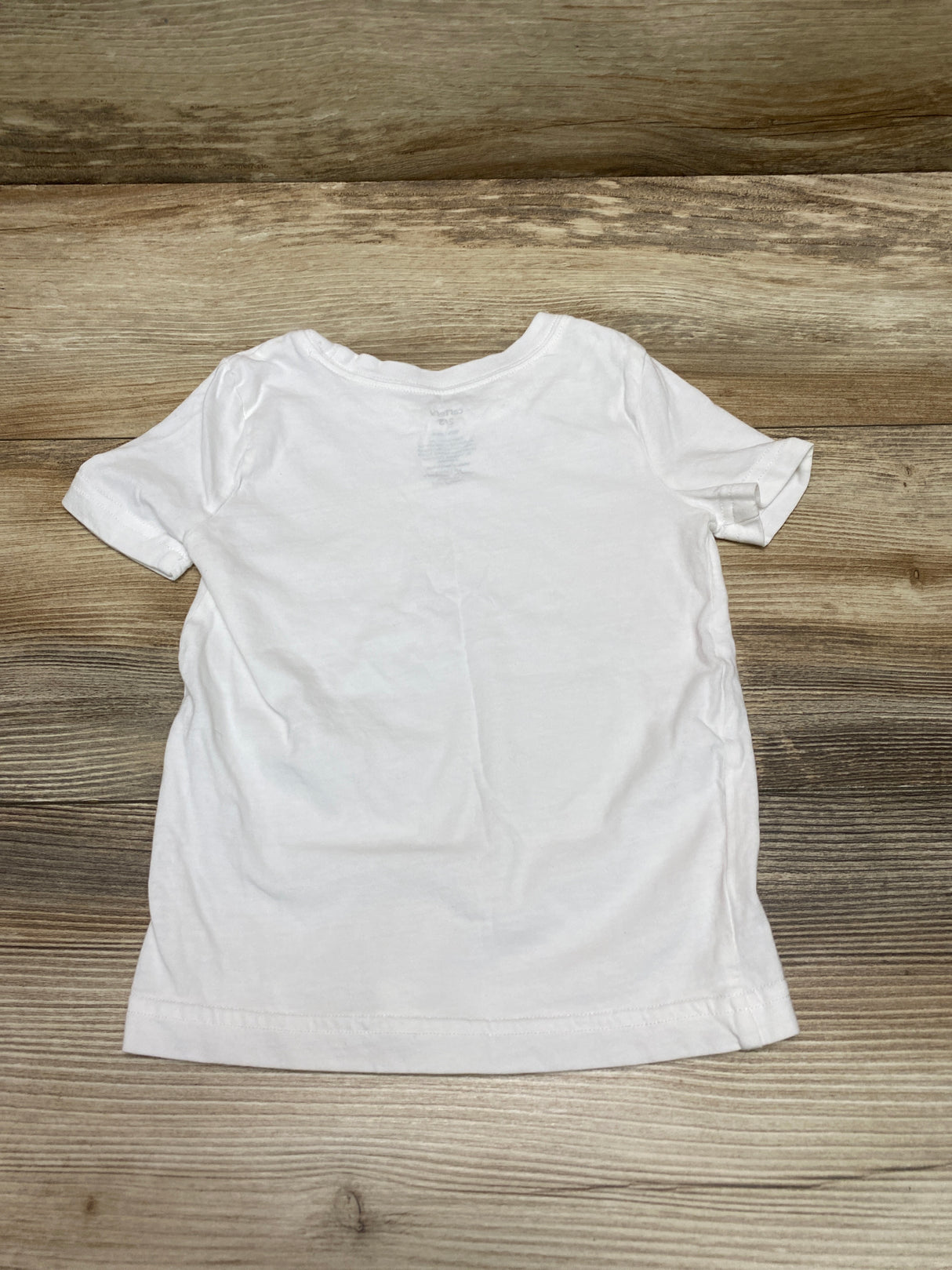 Carter's Solid Shirt White sz 2-3T