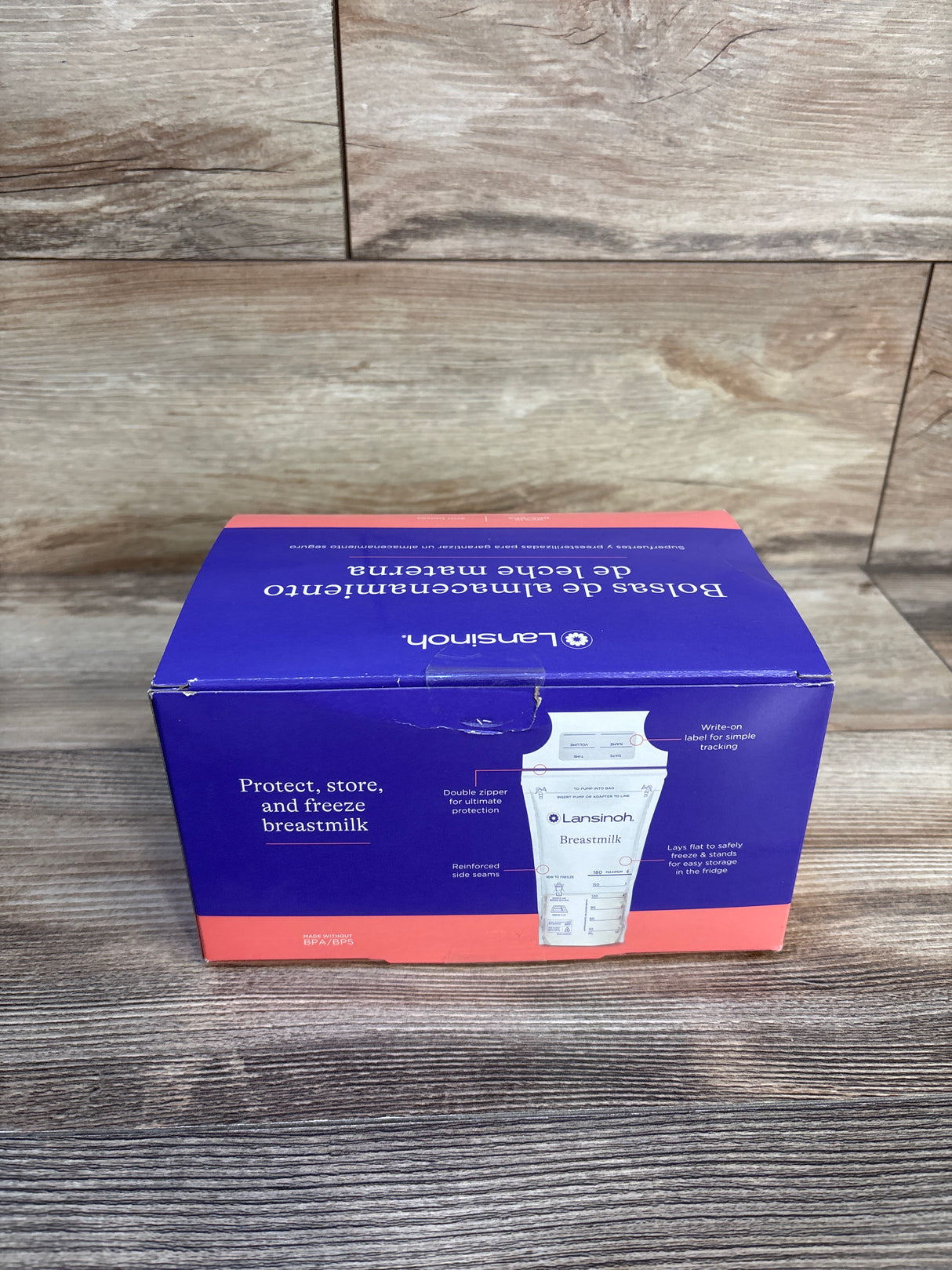 NEW Lansinoh 200ct Breastmilk Storage Bags