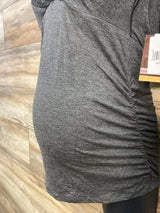 NEW La Leche League Nursing Shirt Grey sz Small - Me n Mommy To Be