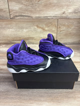 Air Jordan 13 Retro TD 'Purple Venom' Sneakers sz 4c