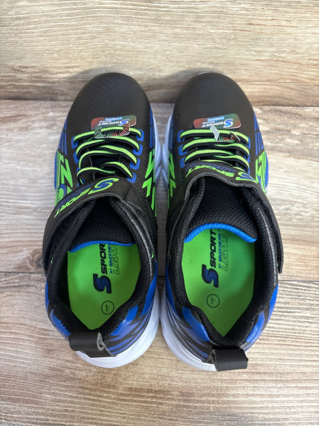 NEW Skechers Jaycob 2.0 Boys' Light-Up Sneakers Black sz 4Y - Me n Mommy To Be