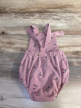 Shein Floral Bubble Romper Pink sz 6m