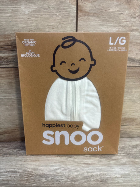 NEW Happiest Baby SNOO Sleep Sack White sz 4-6m - Me n Mommy To Be