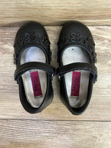 Rachel Shoes Butterfly Mary Jane Dress Shoes Black sz 7c