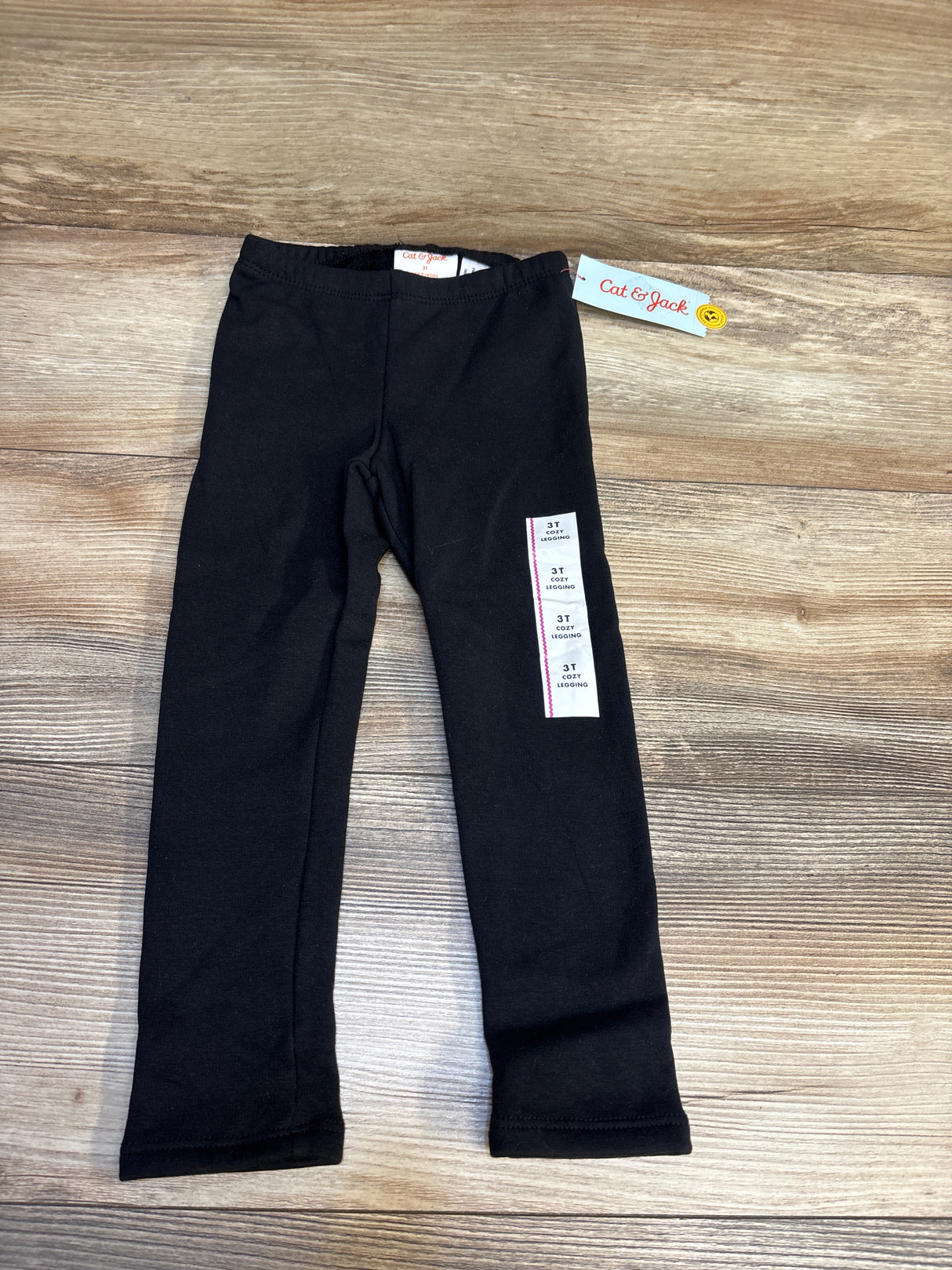 NEW Cat & Jack Cozy Leggings Black sz 3T