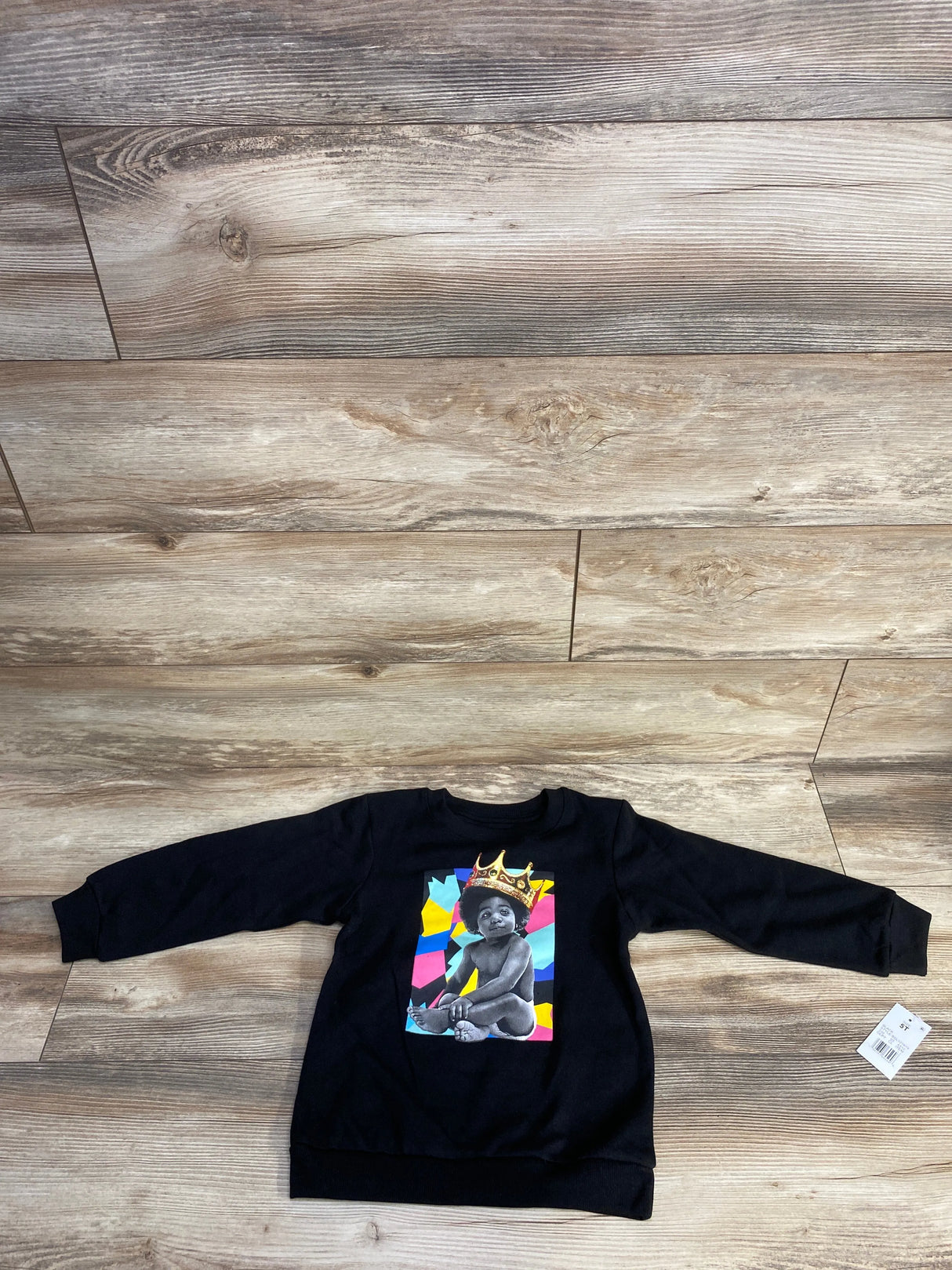 NEW The Notorious B.I.G. Sweatshirt Black sz 5T