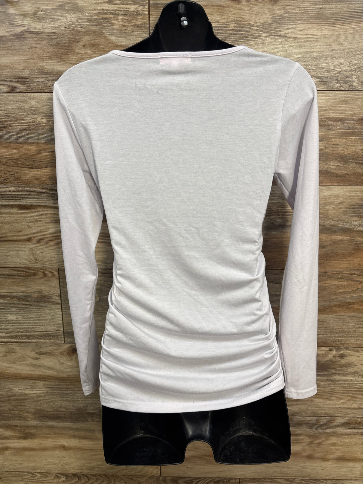 Bhome Maternity Ruched Shirt White sz Small