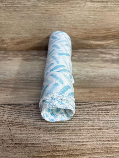 Softan Swaddle Blanket White/Blue 30"x40" - Me n Mommy To Be