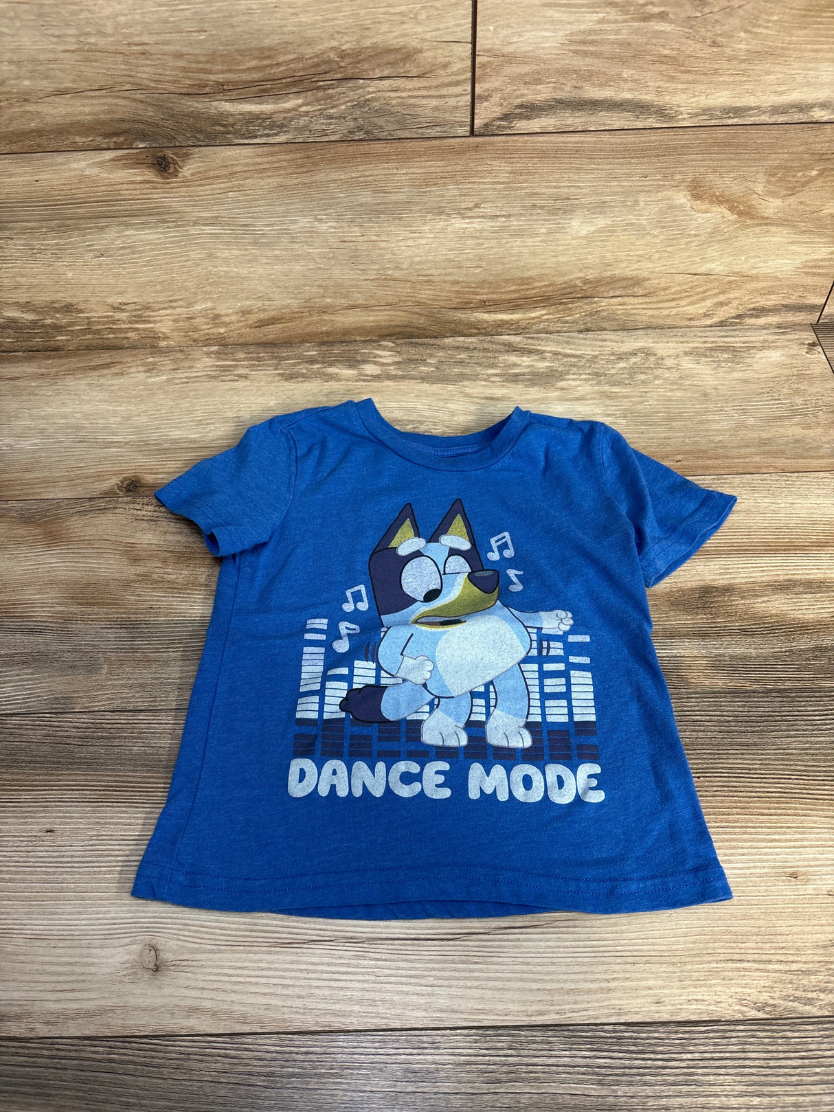 Jumping Beans Bluey Dance Mode Shirt Blue sz 4T