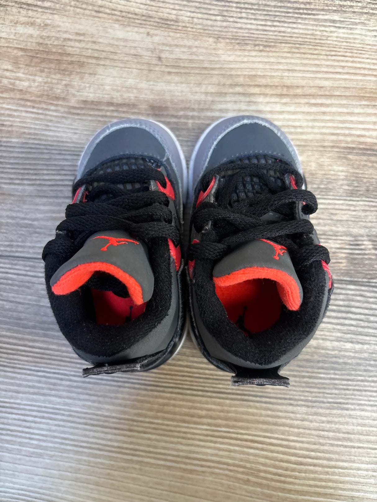 Air Jordan 4 Retro TD 'Infrared' Sneakers sz 4c