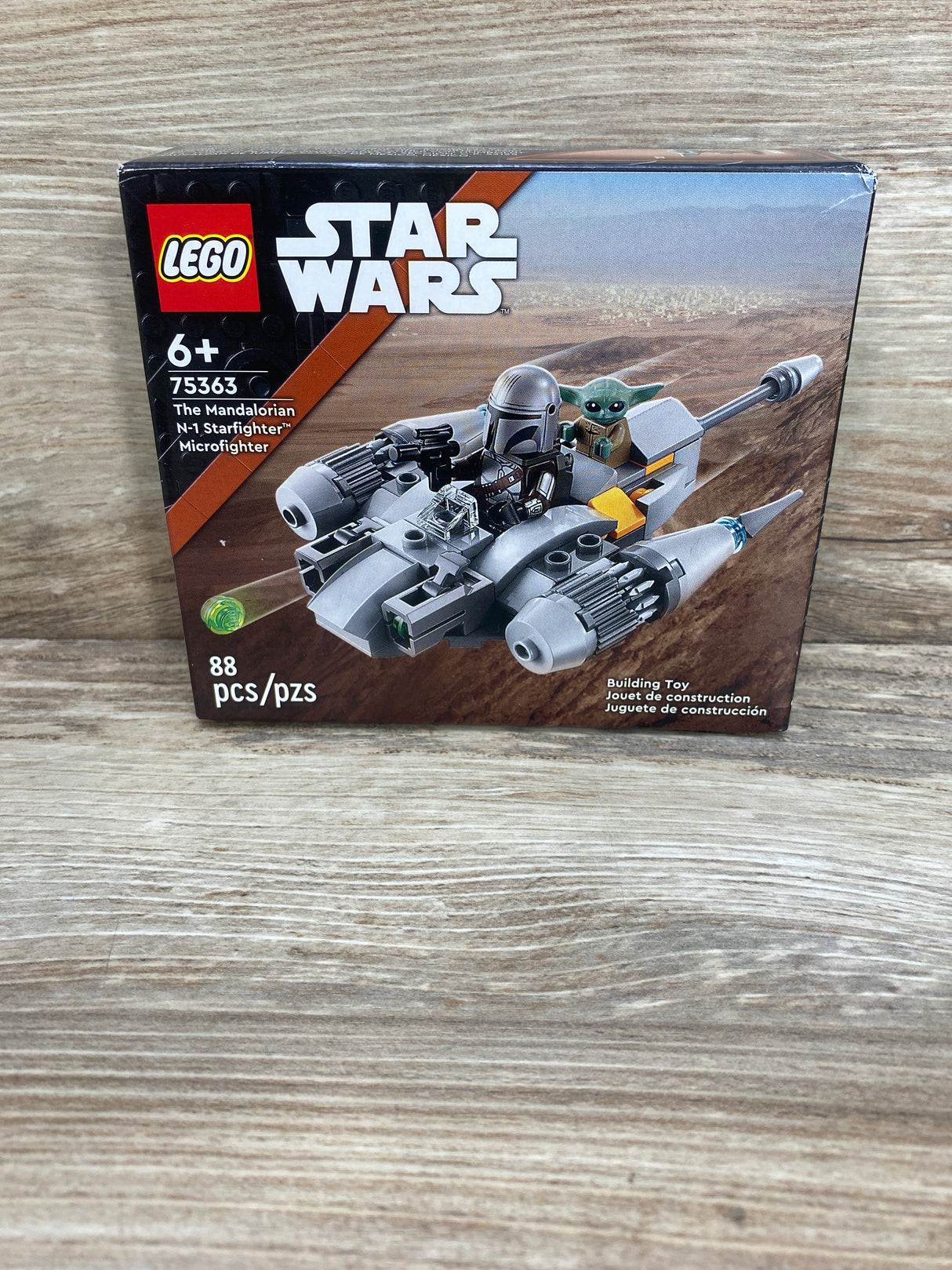 NEW LEGO Star Wars The Mandalorian's N-1 Starfighter Microfighter 75363