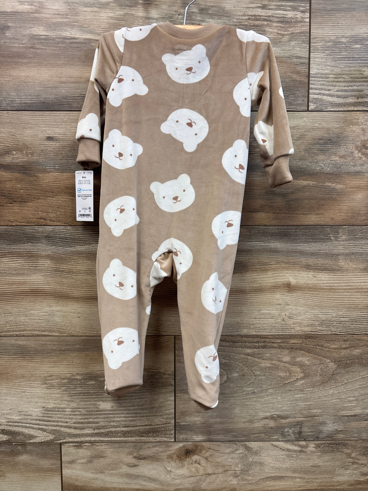 NEW Just One You Blanket Sleeper Brown sz 6m