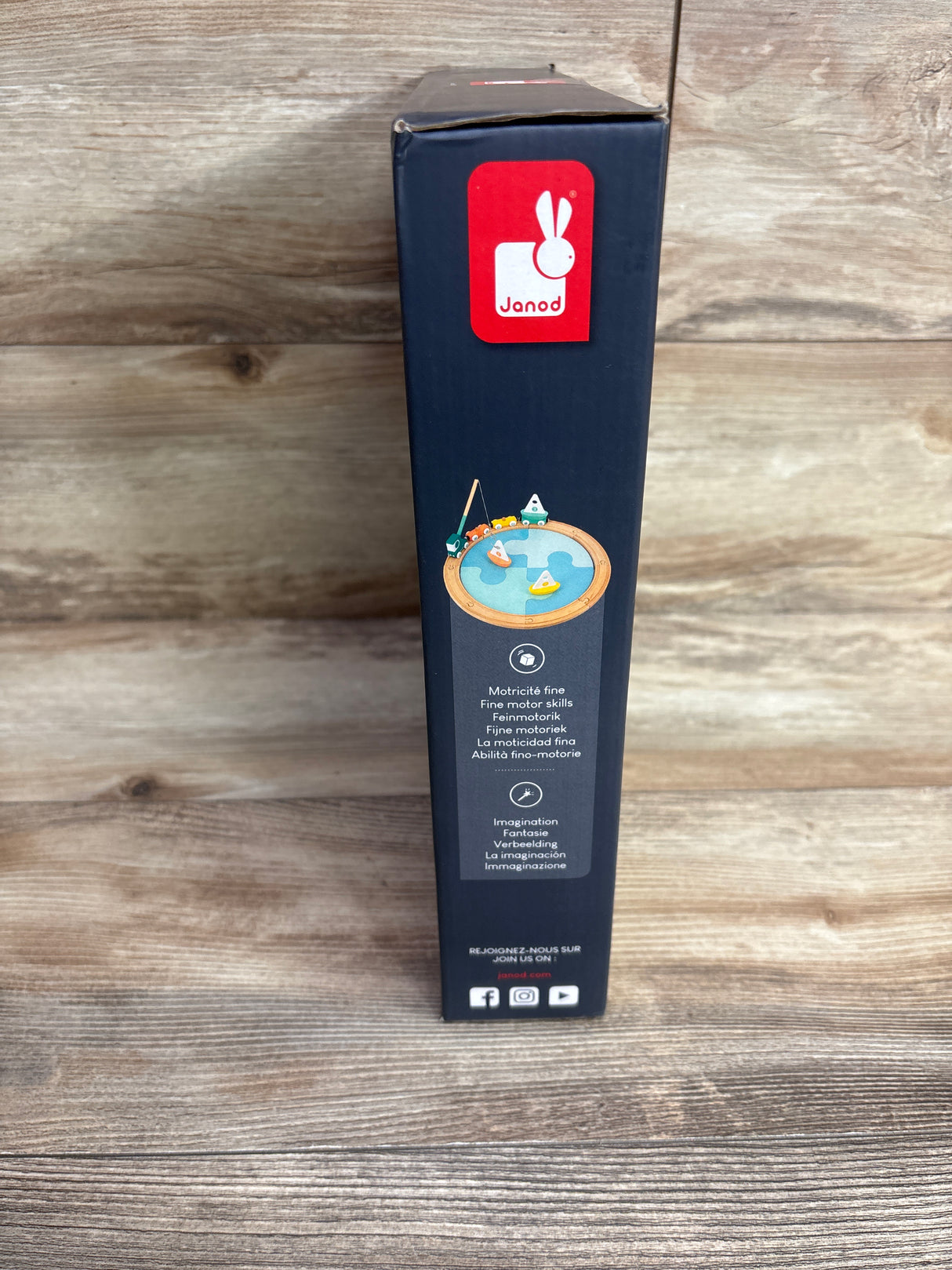 NEW Janod Sailing Boat Circuit Puzzle Toy