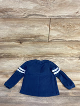 Little Me Thermal Play Shirt Navy sz 18m