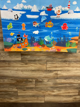 Taika Ocean Felt Story Board Set 43x28'' 60pc