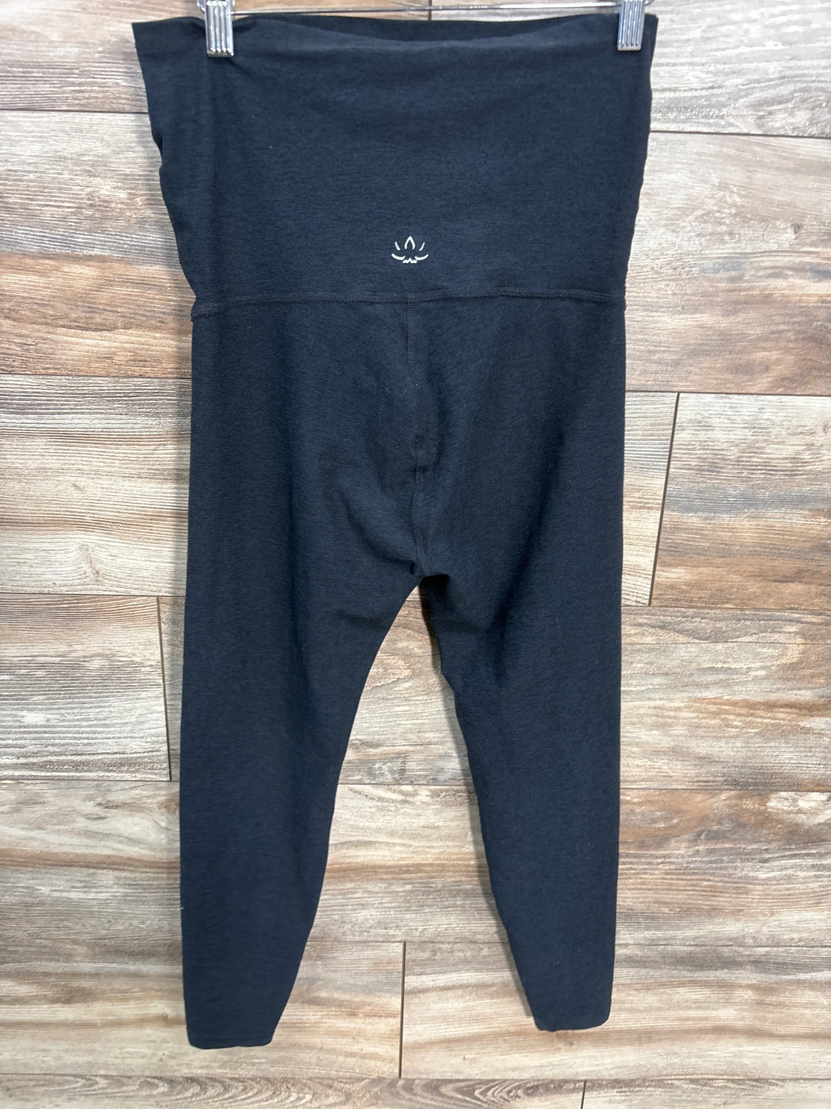 Beyond the Bump Full Panel Maternity Leggings Black sz Large