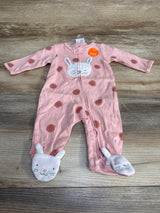 NEW Just One You Polka Dot Sleeper Pink sz 3m