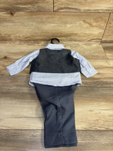 Andrew Fezza 3pc Vest Set Blue sz 3-6m