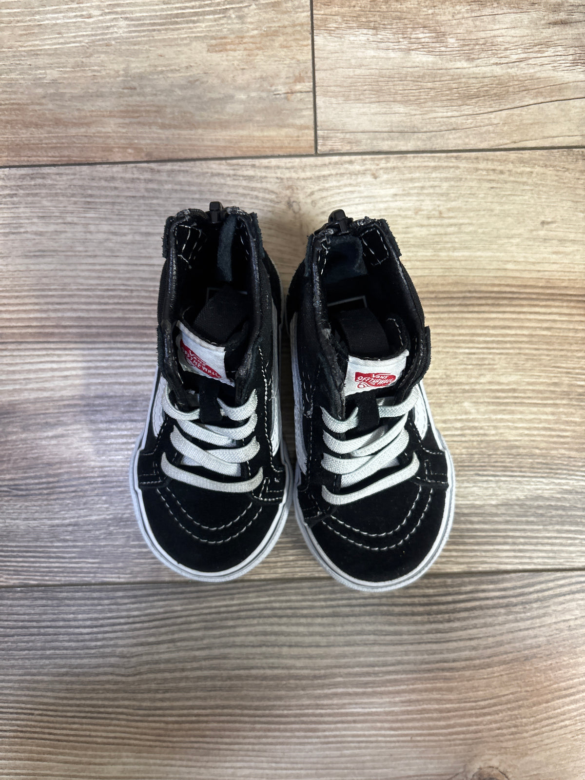 Vans Sk8-Hi Zip Sneakers Black sz 5c